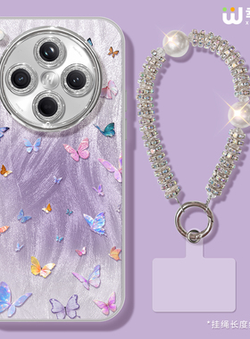 适用oppofindx9手机壳女款findx8spro保护套x6全包镜头膜a96防摔x7por外x5高级a93紫色蝴蝶x8pro新款a78硬a93