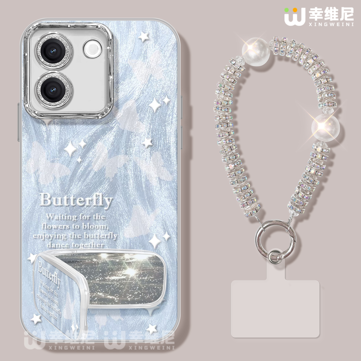 适用vivoY200手机壳女款y78保护套y52全包镜头膜y77e防摔y36外壳y30超火蝴蝶y20/y2s/y17/y33新款y35硬壳y50