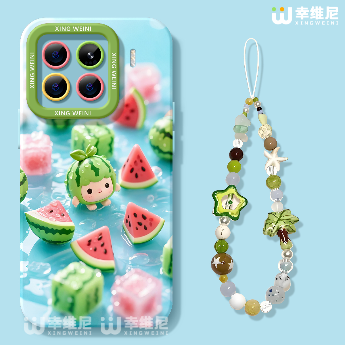 适用小米15spro手机壳女款17promax保护套新款14ultra全包防摔13pro硅胶11青春10por夏天西瓜12pro软civi5pro