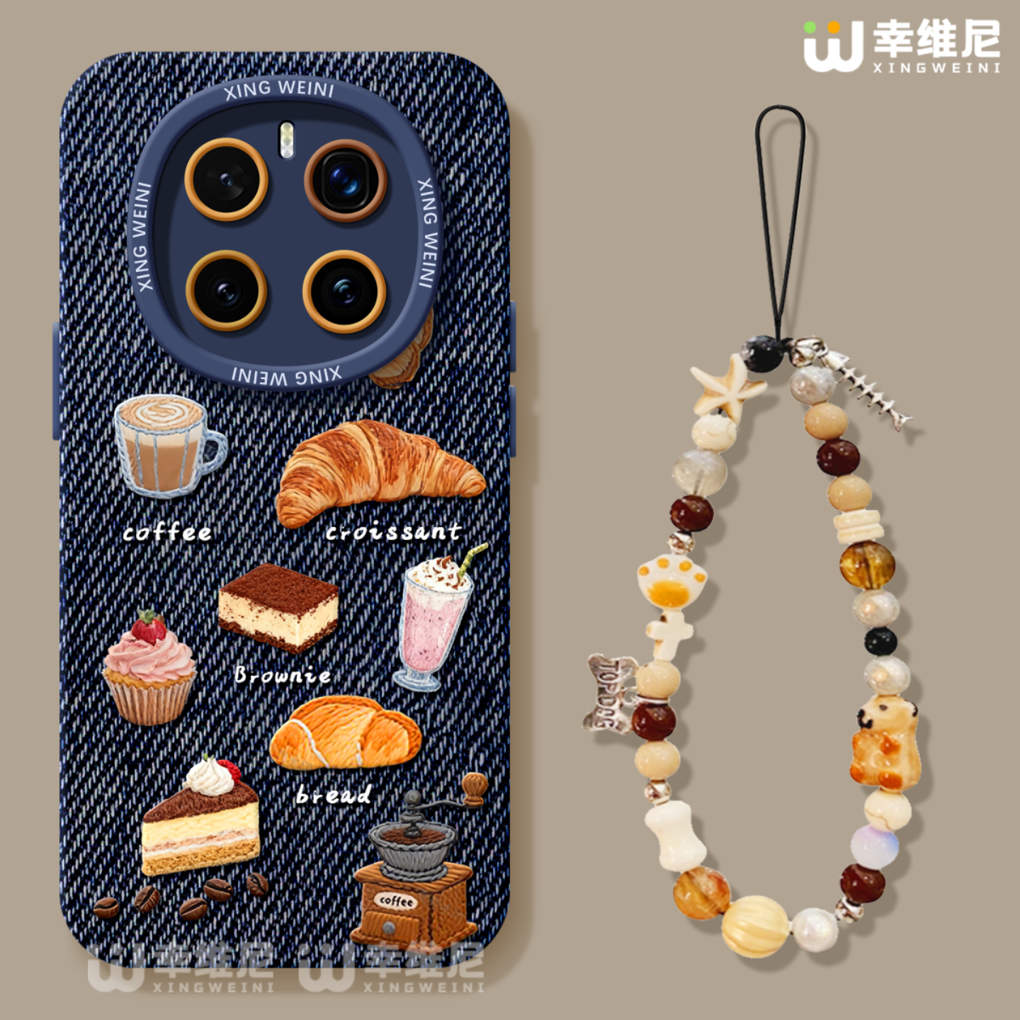 适用荣耀magic8手机壳女款magic5保护套新款magic6至臻版全包防摔硅胶4por牛仔面包magic7保时捷3软magic8pro