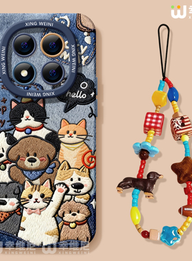 适用红米note15pro手机壳女款note14保护套小米note13硅胶Turbo4防摔112pro全包note10软11牛仔小猫12turbo外