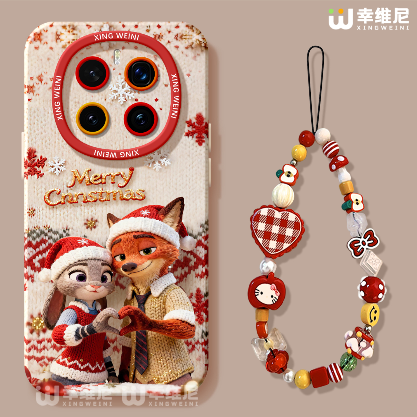 适用荣耀magic8疯狂动物城手机壳magic5狐狸新款magic6至臻版全包圣诞硅胶4por朱迪magic7保时捷3软magic8pro