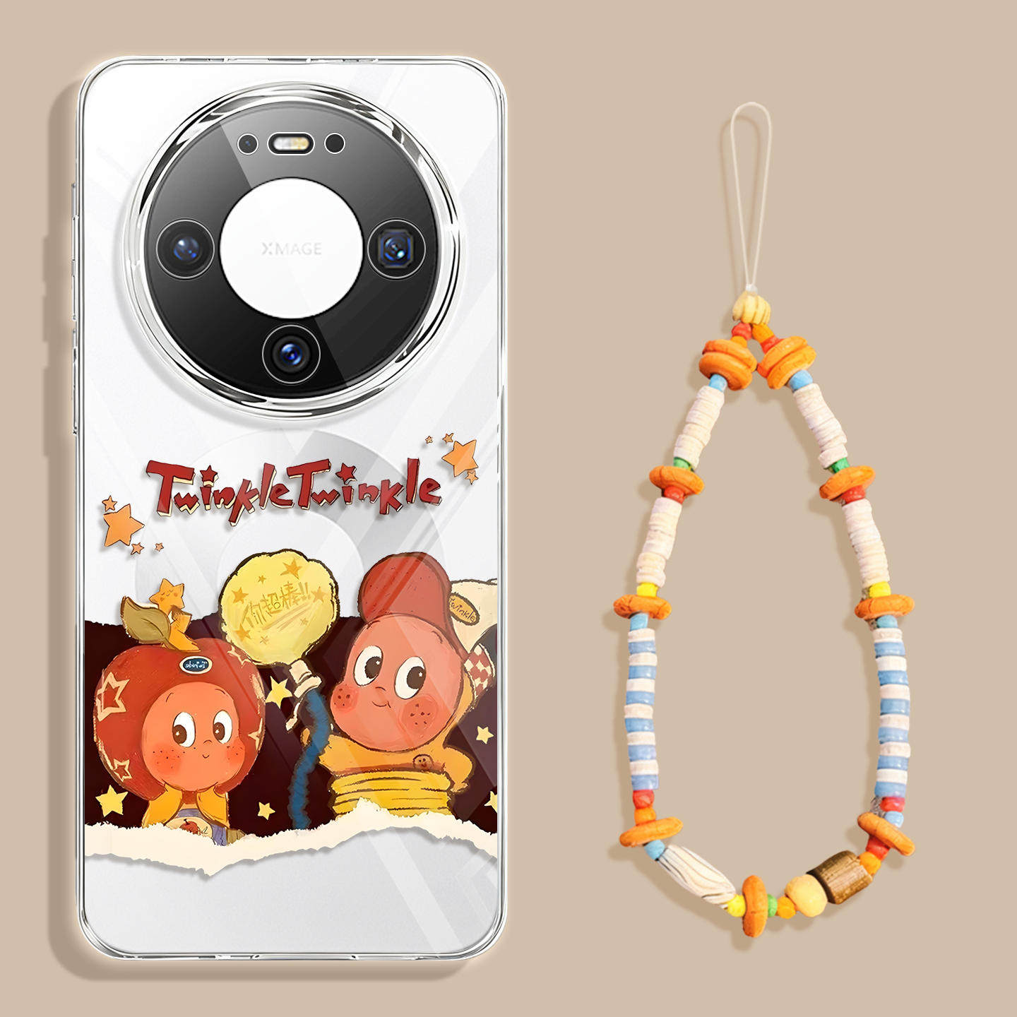 星星人适用华为mate80pro手机壳mate70的mate80promax新款套m40透明硅胶pro+保护mete60全包mata50高级mt十80