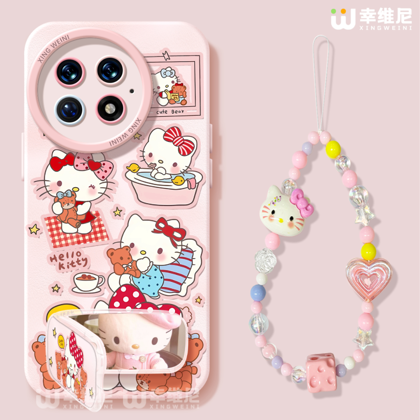 适用一加15手机壳女款1+12保护套硅胶一加10全包13T防摔9pro外壳9rt可爱kt猫ace6新款1+10pro软壳Ace5竞速版