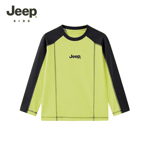 【元气珠珠】Jeepkids儿童秋季打底衫彩色刺绣长袖D363NH1145
