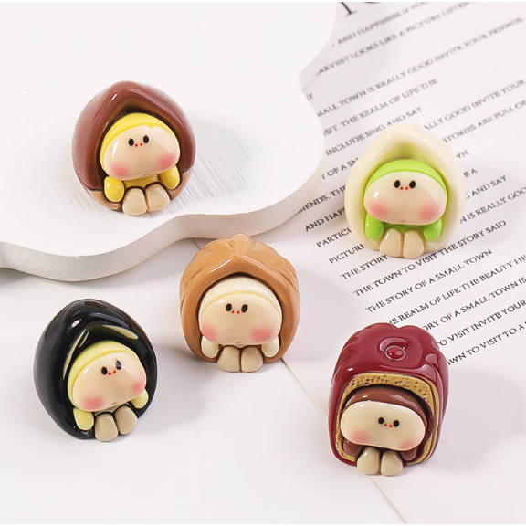 无聊了看看坚果娃娃开心果电脑桌面小摆件治愈系工位日式解压装饰