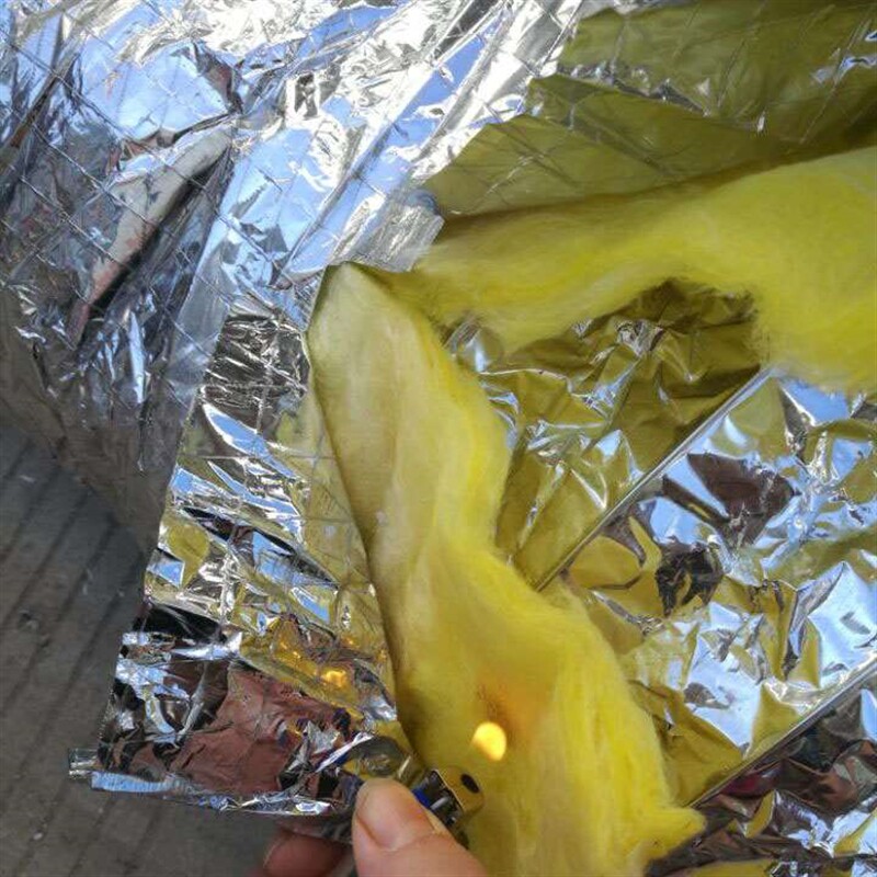 加筋铝箔伸缩管加厚玻纤布岩棉管中央空调保温软管通风管道导风管