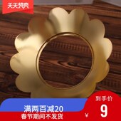 神台香炉托盘香炉围香灰托合金香灰拖加厚型香炉罩莲花香