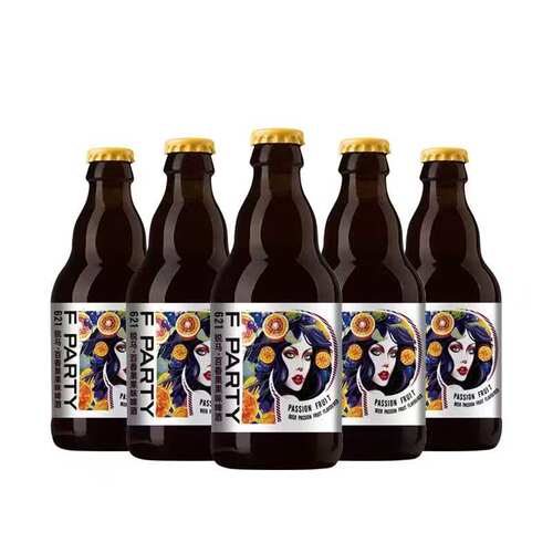 F PARTY锐马621百香果味精酿啤酒（一箱12瓶）