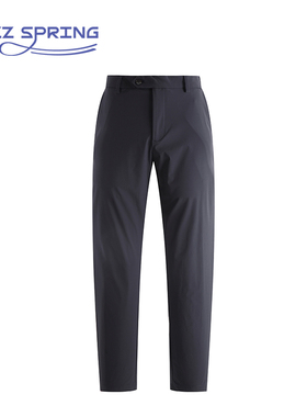 JAZZ SPRING高尔夫运动休闲裤轻薄透气速干弹力男士长裤夏深灰色