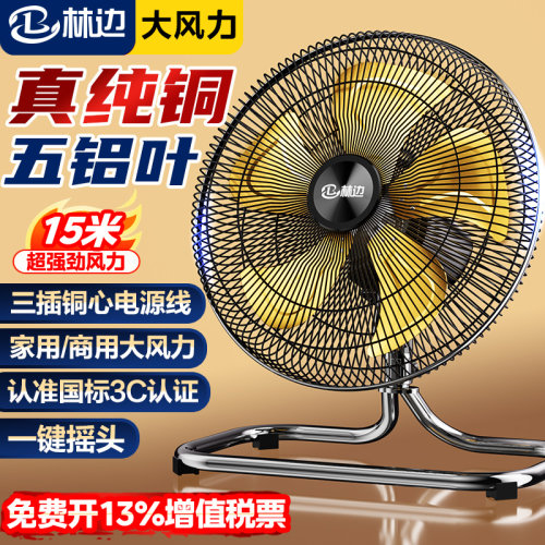 林边摇头趴地扇铜线电机大风力