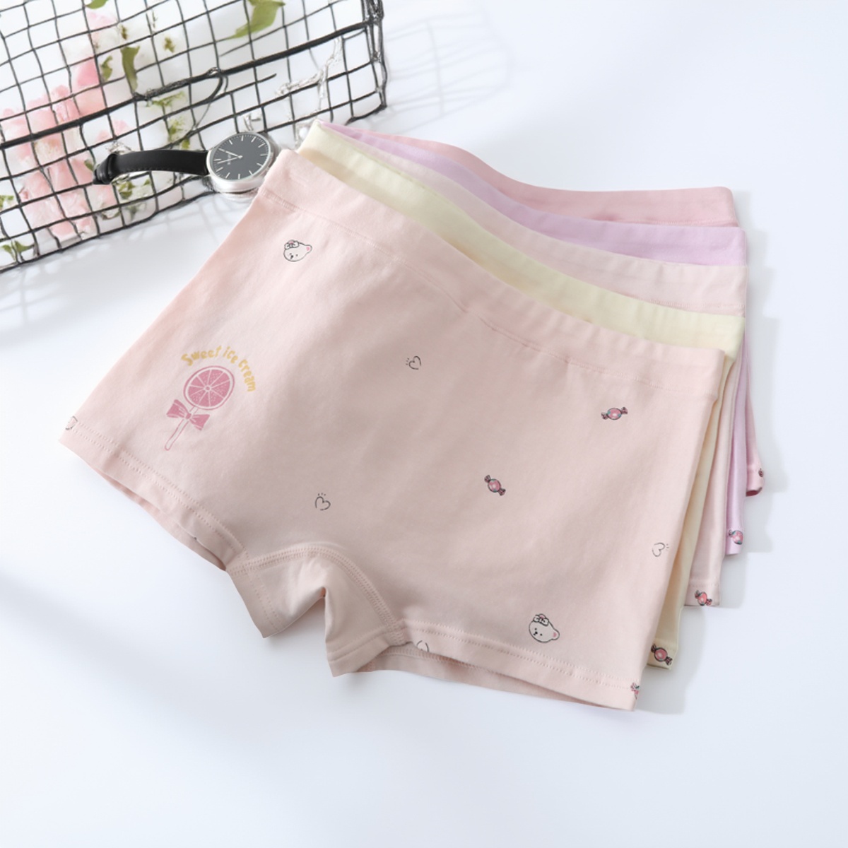 初中生内裤女大童青春期14高中生