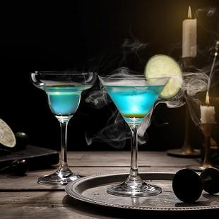 高级感酒吧高档水晶玻璃威士忌酒杯 德国轻奢高脚创意鸡尾酒杯套装