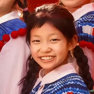 春晚玉盘同款衣服披肩云肩问月儿童演出服玉盘合唱服民族风舞蹈服