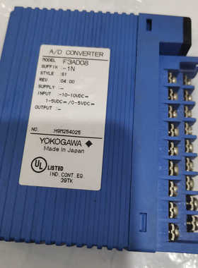 {议价}YOKOGAWA横河A/D转换器F3AD08-1N，正品