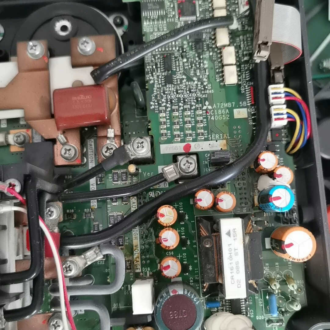 {议价}三菱驱动板FR-A720-5.5K,里面的板子A72MB7.