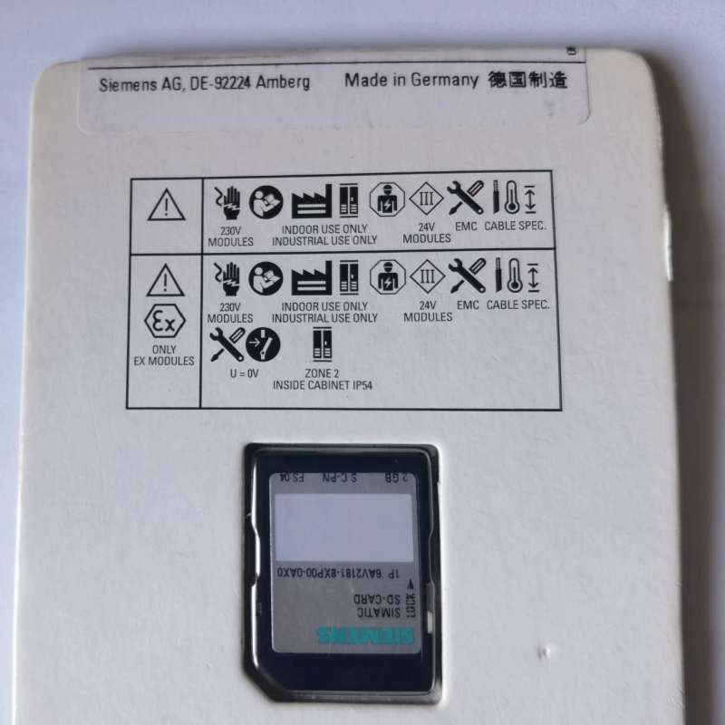 议价：SIMATIC SD卡，2GB，型号6AV2 181-