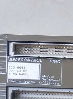 {议价}正品 Selectron CPU42DP PMC CPU 42 DP Used UMP