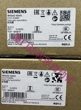 3RV2032-4DA10 塑料外壳式断路器#SI