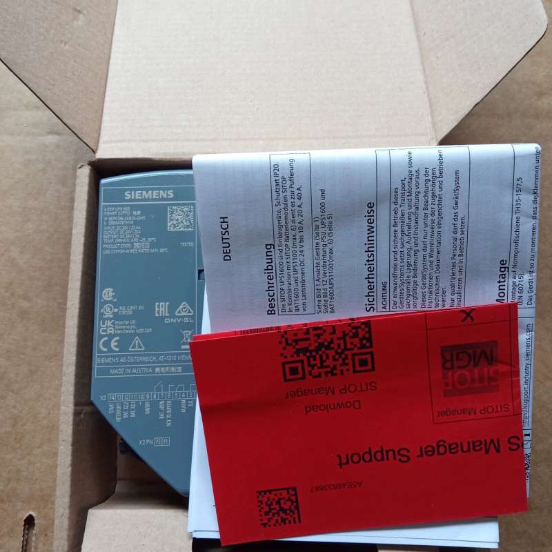 议价：SITOP UPS1600电源模块，型号6EP4136