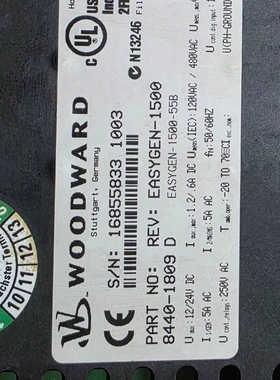 {议价}伍德沃德 EASYGEN-1500多功能继电器，型号8440