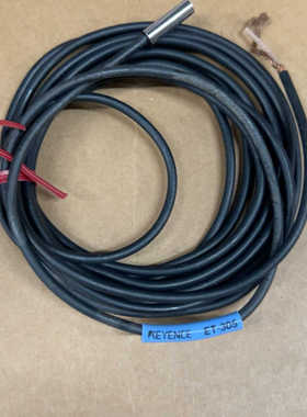 {议价}基恩士KEYENCE连接线ET-305，实物拍摄。黑色线材，