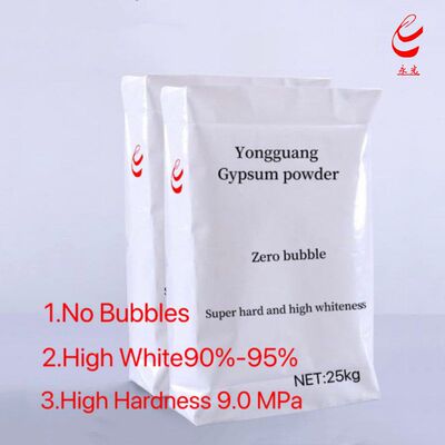 High Strength Alpha Gypsum Plaster Powder For Chalk Cement