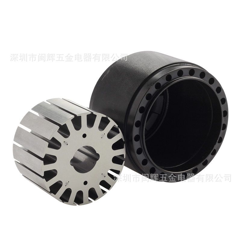 厂家制造定转子芯片 马达支架配件 外转子  无刷电机铁芯变频