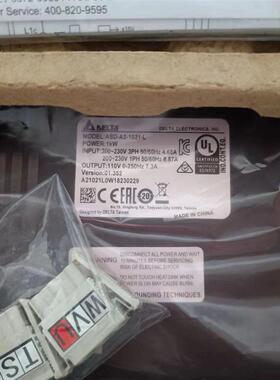 工程余货新的带包装A21000瓦伺服驱动器ASD-A2-1021-L报价