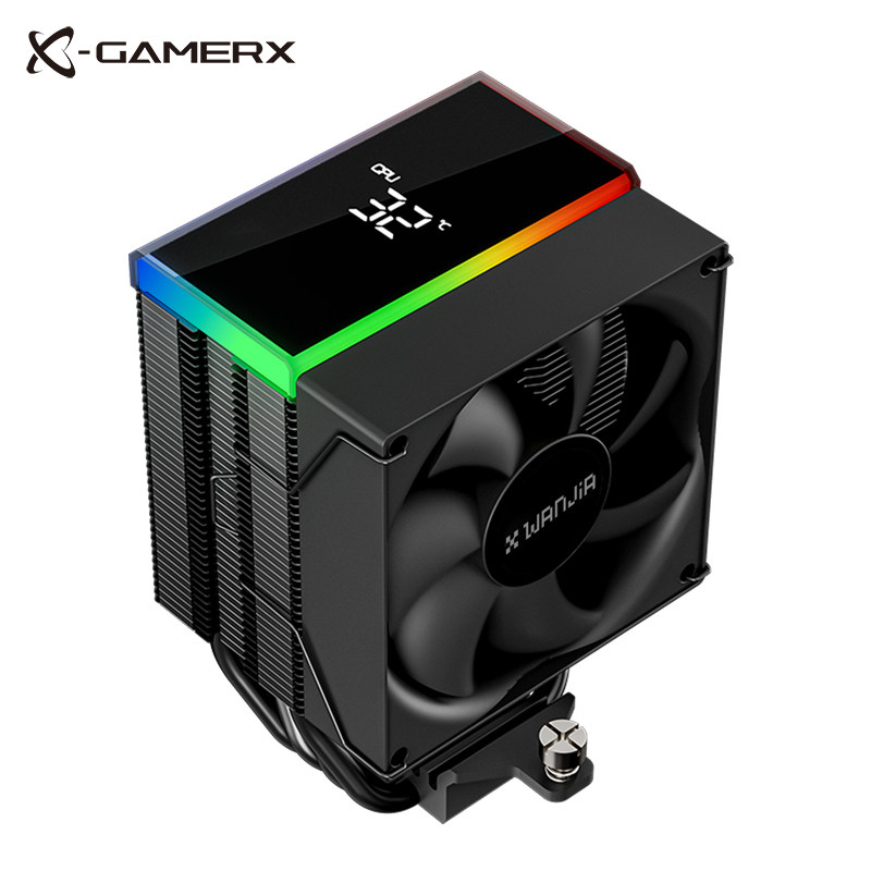 未知玩家MK1数显静音CPU风扇图片