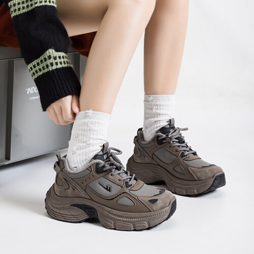 Warrior/回力2025新款加绒老爹鞋