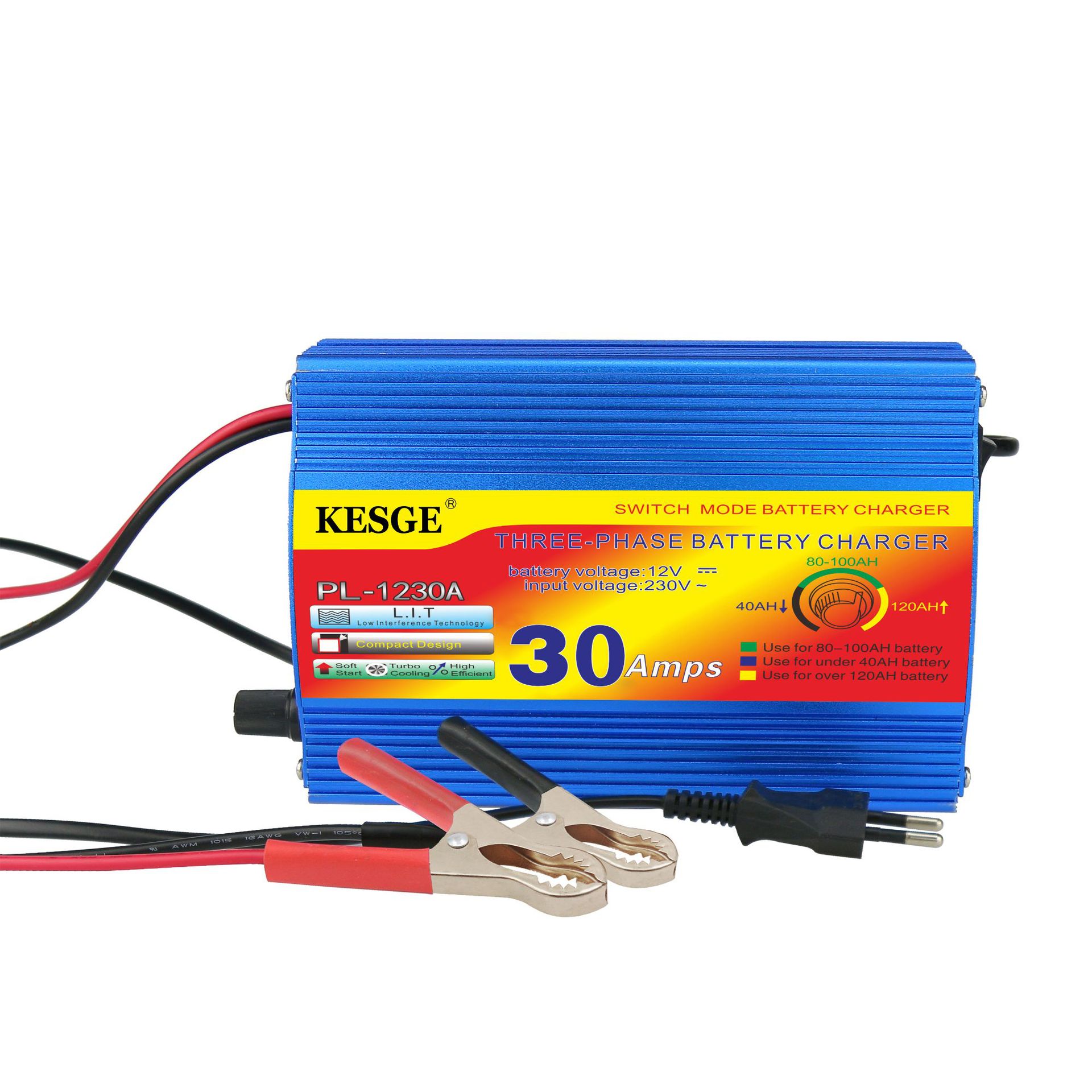 220V110V转12V24V30A安电池充电器电动车充电器货汽车电瓶充电器C