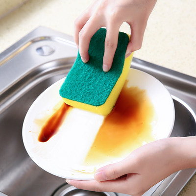 洗碗海绵百洁布厨房抹布不沾油魔力擦清洁洗锅洗碗布海绵擦神器