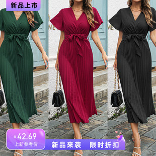 summer dress dresses women maxi long green beach ladies red