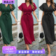 red women dress summer green dresses long ladies maxi beach