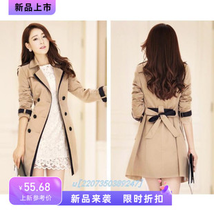 风衣女Ladies Autumn Trench Coat For Women Winter Long Coats