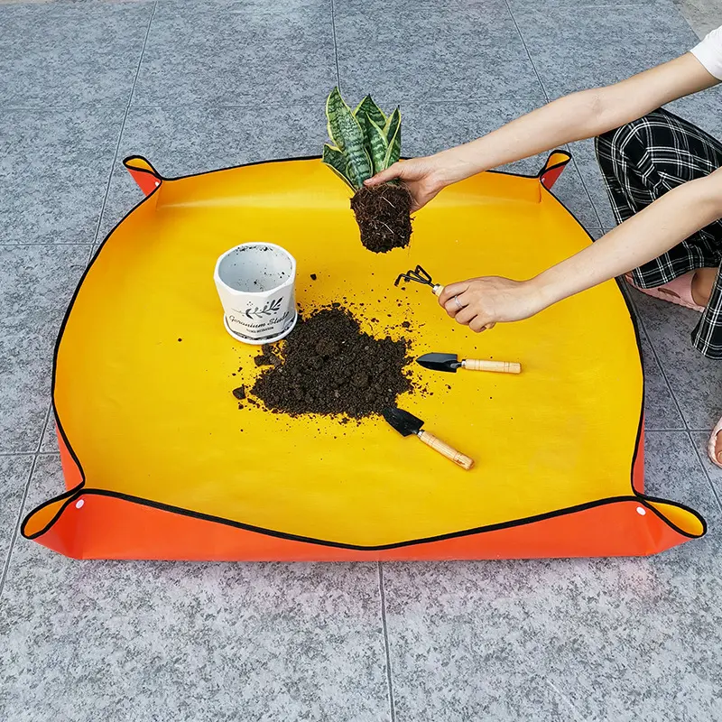 家庭园艺地垫换土垫多肉换盆种植操作花垫子家用
