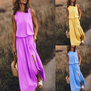 Casual Summer Dress For Women Dresses Long Maxi Clothes Lady