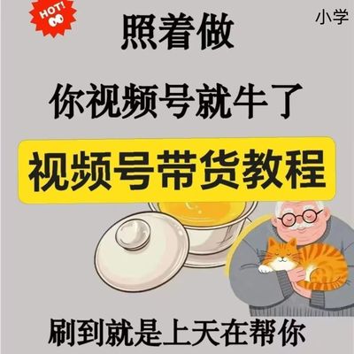 2025视频号运营全套教程蝴蝶号带货小白入门变现课程直播快速小学