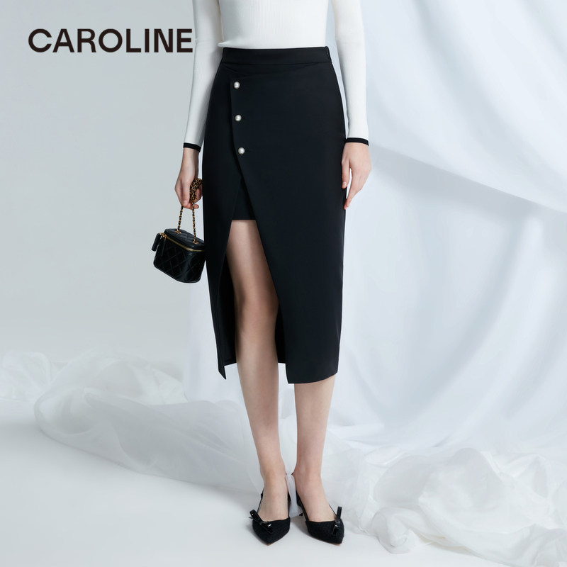 春季半身裙CAROLINE优雅