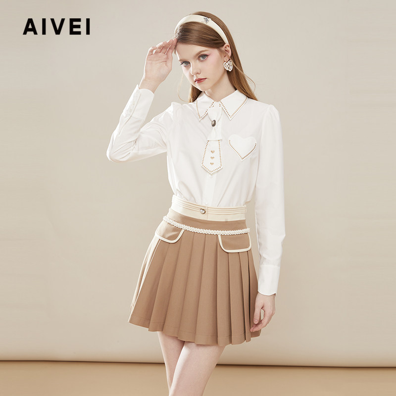 AIVEI减龄少女学院风明