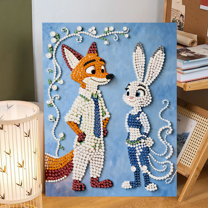 朱迪珍珠画浪漫手作！