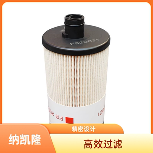 FS20021柴油滤清器滤芯WG9925550105 C7H 1适配重汽豪沃T5G