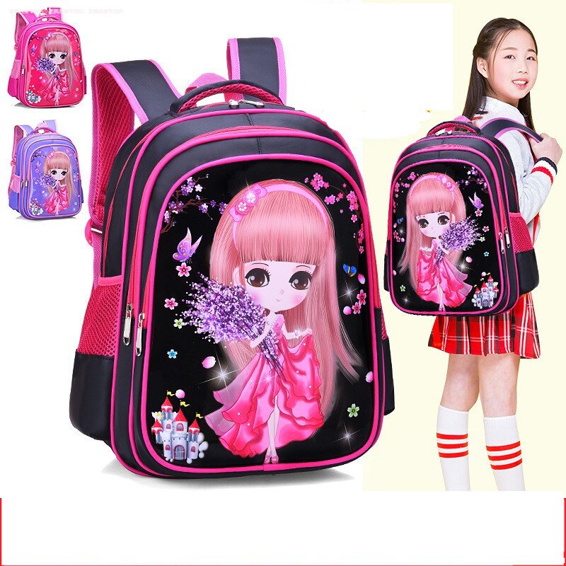 超轻书包小学生女童一二年级三到六女生四五韩版儿童2021新款减负