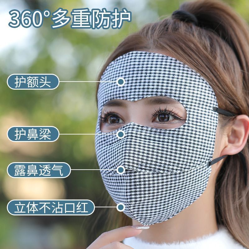 保暖护额头口罩秋冬季全脸