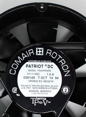议价PD24P6NDN原装康姆罗顿COMAIR 24V 1.0A全圆铝框变频器风扇17