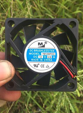 议价原装一盟M YM1206PHS1 12V 0.18A 6CM 6015 2线 电源机箱散热
