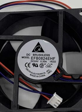 议价全新Delta台达EFB0824EHF 8032 24V 0.35ACT变频器散热风扇