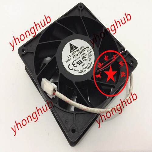 议价台达 24V FFB1224SHE/EHE PFB1224EHE/UHE/GHE变频器风扇12CM