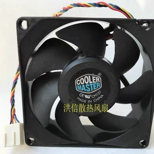 酷冷至尊 8025 FA08025M12LPA 12V 0.45A  4线PWM静音温控CPU风扇